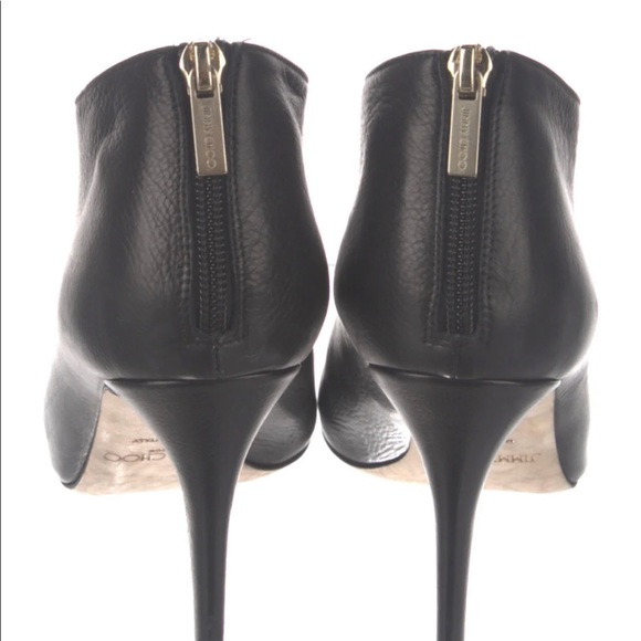 Jimmy Choo Leather Ankle Boots - Picture 2 of 4